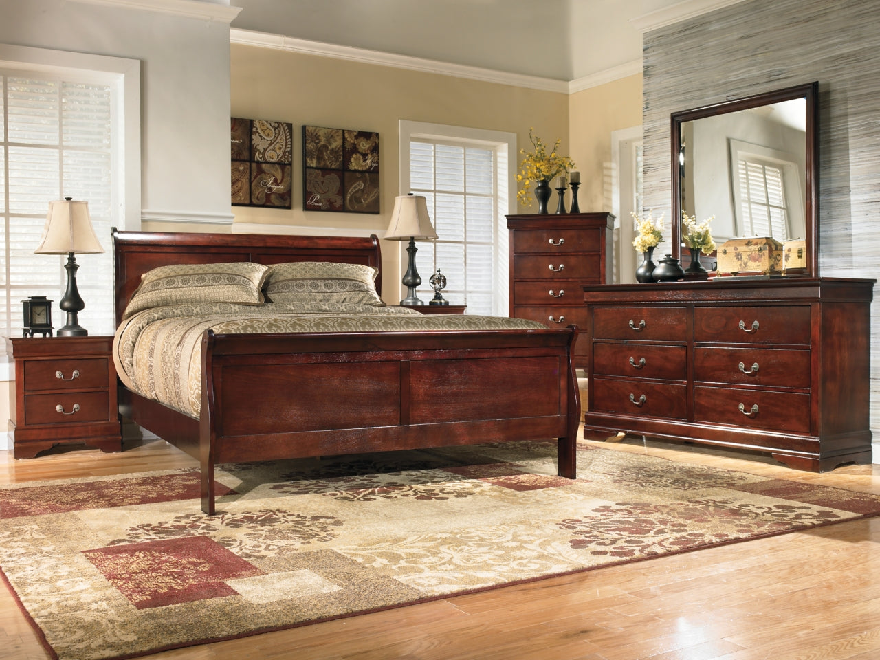 Alisdair Sleigh Bed - MyWaynesHome #