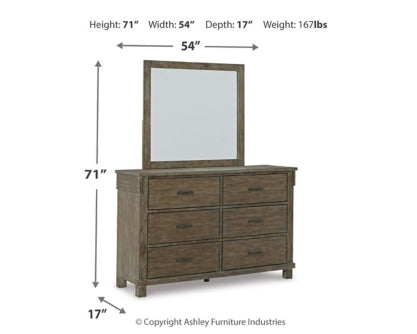 Shamryn King Panel Bed with Mirrored Dresser and Chest - MyWaynesHome #