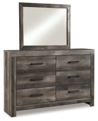 Wynnlow King Poster Bed with Mirrored Dresser and 2 Nightstands - MyWaynesHome #