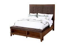 CAGNEY 5/0 Q HEADBOARD - CHESTNUT - MyWaynesHome #
