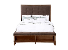 CAGNEY 5/0 Q HEADBOARD - CHESTNUT - MyWaynesHome #