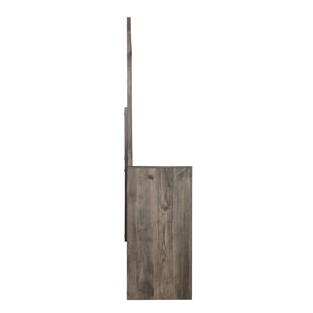 MISTY LODGE MIRROR- GREIGE - MyWaynesHome #