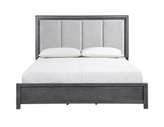 ODESSA 5/0 Q LIGHTED HEADBOARD-CHARCOAL - MyWaynesHome #