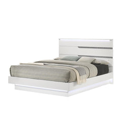 PARADOX 6/6-6/0 EK/WK HEADBOARD-WHITE - MyWaynesHome #