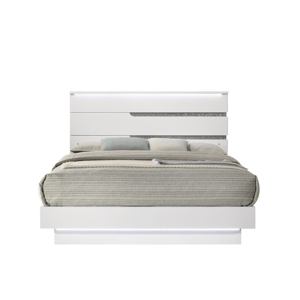 PARADOX 6/6-6/0 EK/WK HEADBOARD-WHITE - MyWaynesHome #