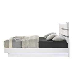 PARADOX 6/6-6/0 EK/WK HEADBOARD-WHITE - MyWaynesHome #