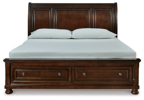 Porter Queen Sleigh Bed - MyWaynesHome #