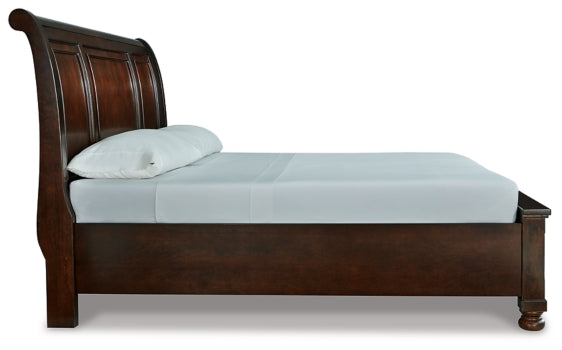 Porter Queen Sleigh Bed - MyWaynesHome #