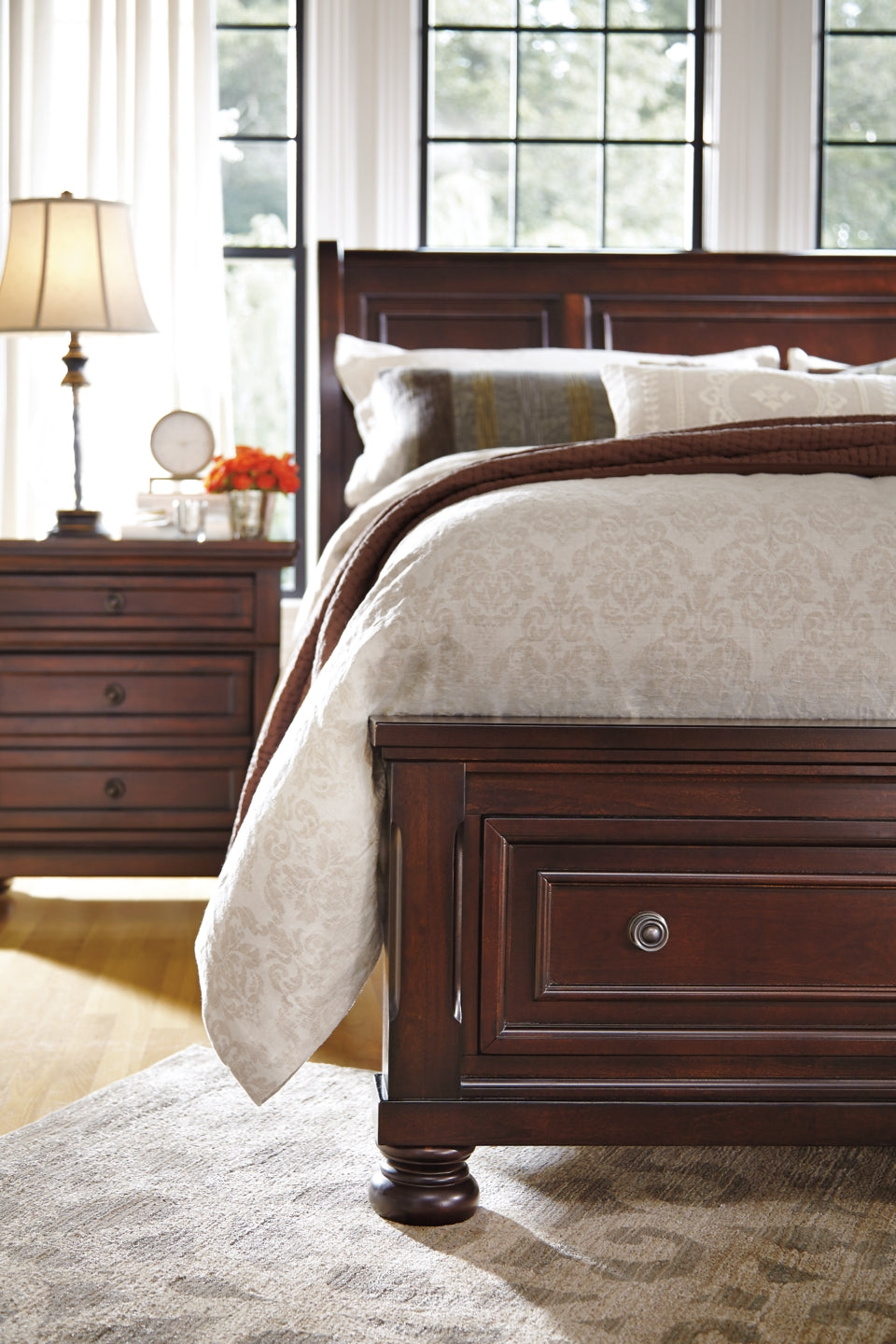 Porter Queen Sleigh Bed - MyWaynesHome #