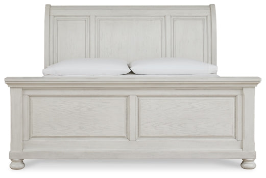 Robbinsdale Queen Sleigh Bed - MyWaynesHome #