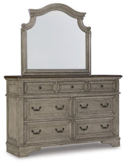 Lodenbay California King Panel Bed with Mirrored Dresser and Chest - MyWaynesHome #