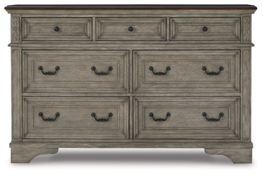 Lodenbay California King Panel Bed with Dresser - MyWaynesHome #