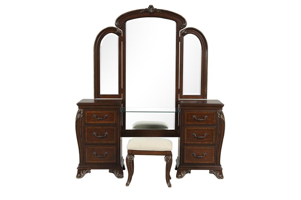 MONTECITO VANITY TABLE - CHERRY - MyWaynesHome #