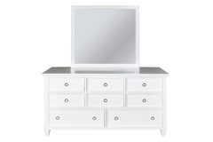 TAMARACK MIRROR- WHITE - MyWaynesHome #