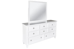 TAMARACK MIRROR- WHITE - MyWaynesHome #
