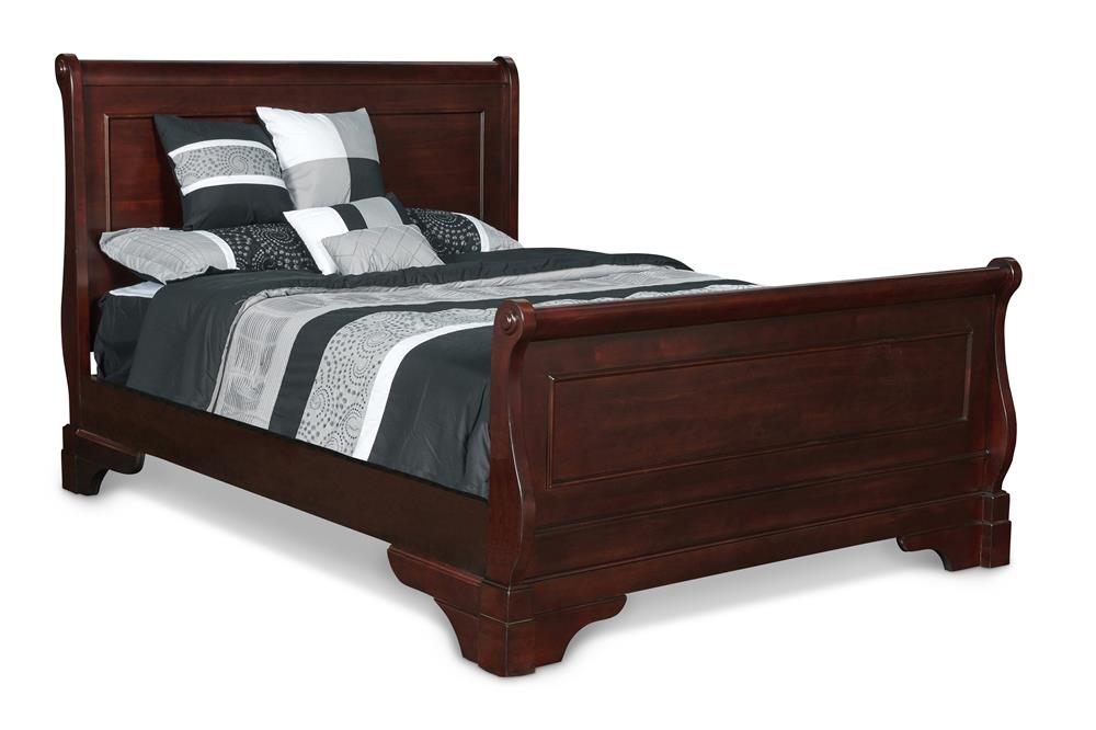 VERSAILLES 5''0"/6''6" Q/EK SLEIGH RAILS- BORDEAUX - MyWaynesHome #