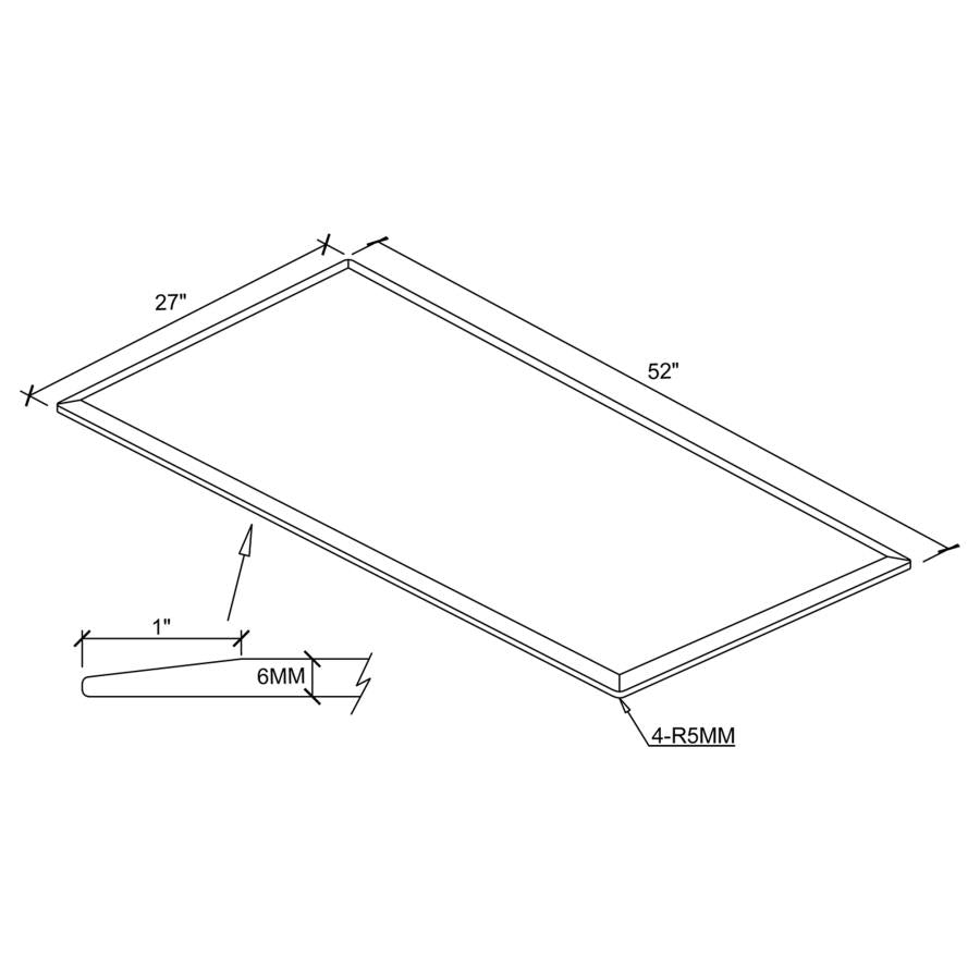 Clear Glass Top - MyWaynesHome #