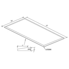 Clear Glass Top - MyWaynesHome #