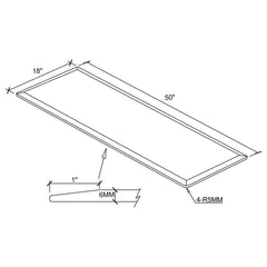 Clear Glass Top - MyWaynesHome #