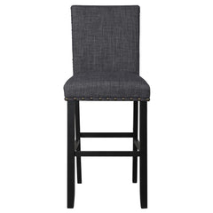 CRISPIN GRANITE GRAY BAR CHAIR- (2/Ctn) - MyWaynesHome #