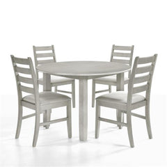 PASCAL 47" ROUND DINING TABLE-DRIFTWOOD - MyWaynesHome #
