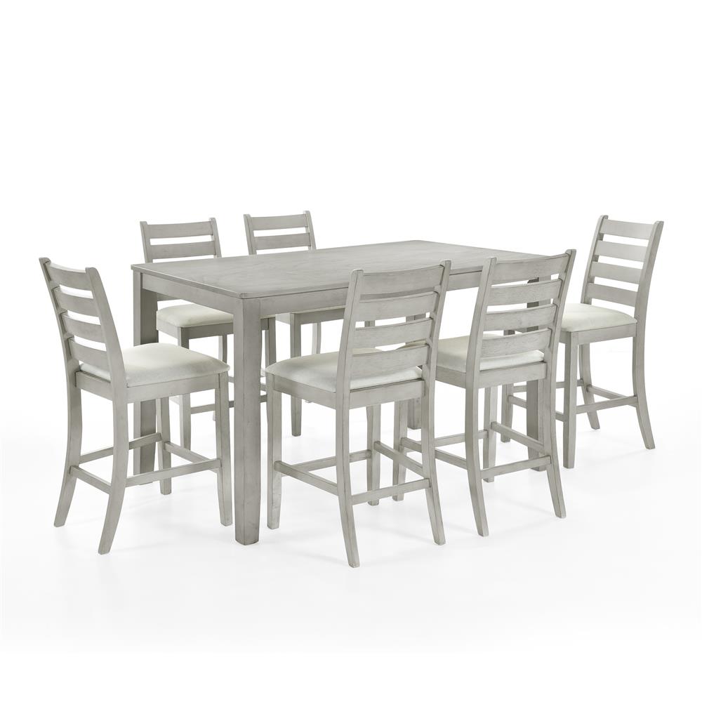 PASCAL COUNTER DINING TABLE-DRIFTWOOD - MyWaynesHome #