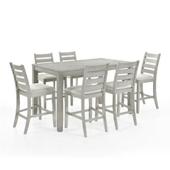 PASCAL COUNTER DINING TABLE-DRIFTWOOD - MyWaynesHome #
