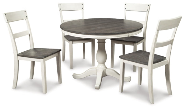 Nelling Dining Table and 4 Chairs - MyWaynesHome #