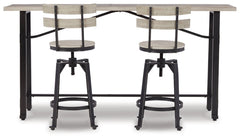 Karisslyn Counter Height Dining Table and 2 Barstools - MyWaynesHome #