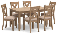 Sanbriar Dining Table and Chairs (Set of 7) - MyWaynesHome #