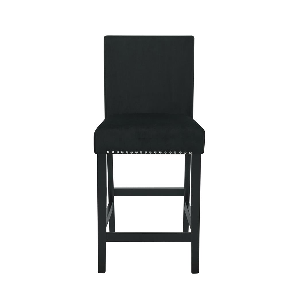 CELESTE COUNTER HEIGHT CHAIR-BLACK (2 PER CARTON) - MyWaynesHome #