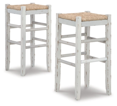 Mirimyn Bar Height Bar Stool (Set of 2) - MyWaynesHome #