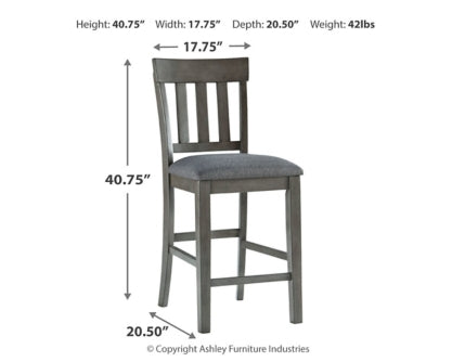 Hallanden 2-Piece Bar Stool - MyWaynesHome #