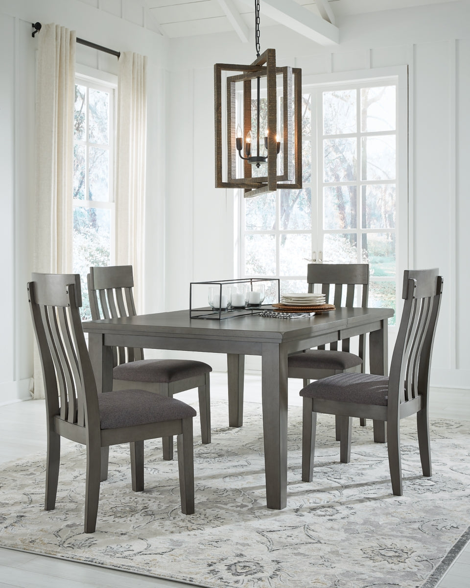 Hallanden Dining Table and 4 Chairs - MyWaynesHome #