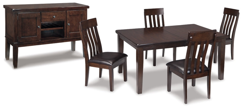 Haddigan Dining Table and 4 Chairs with Storage - MyWaynesHome #