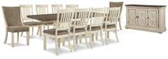 Bolanburg Dining Table and 10 Chairs - MyWaynesHome #