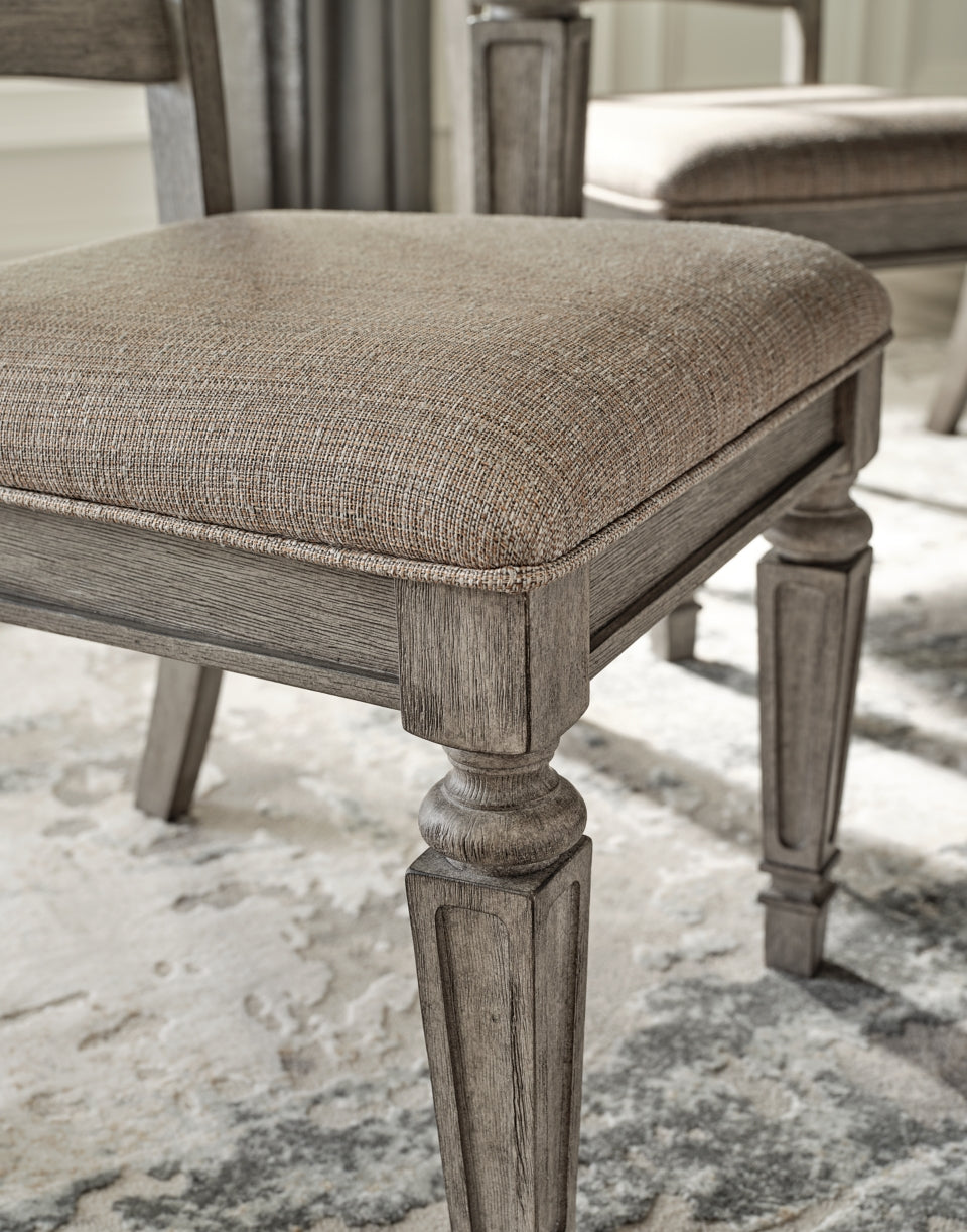 Lodenbay Dining Table and 6 Chairs with Storage - MyWaynesHome #