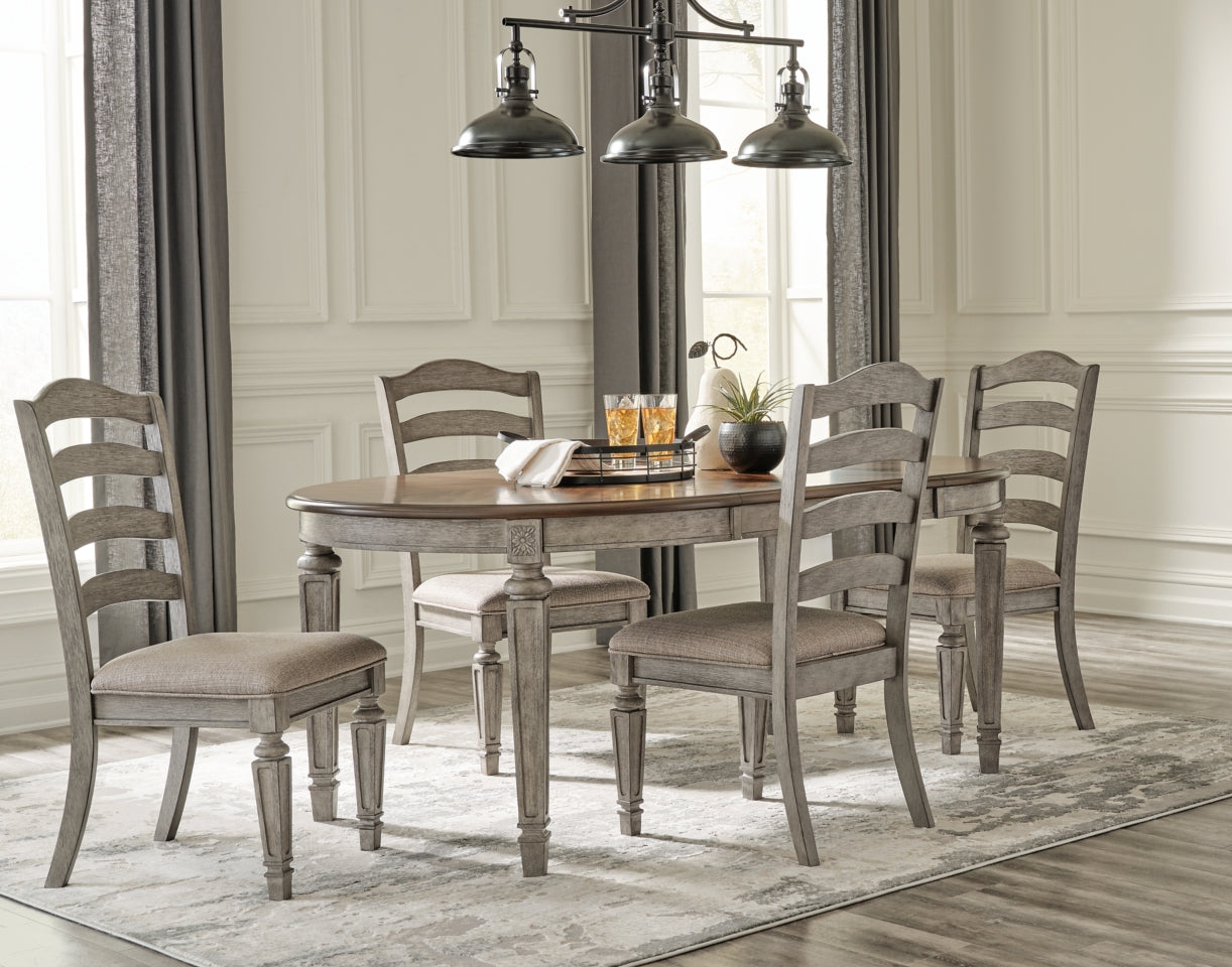 Lodenbay Dining Table and 4 Chairs with Storage - MyWaynesHome #