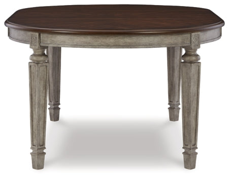 Lodenbay Dining Table and 6 Chairs with Storage - MyWaynesHome #
