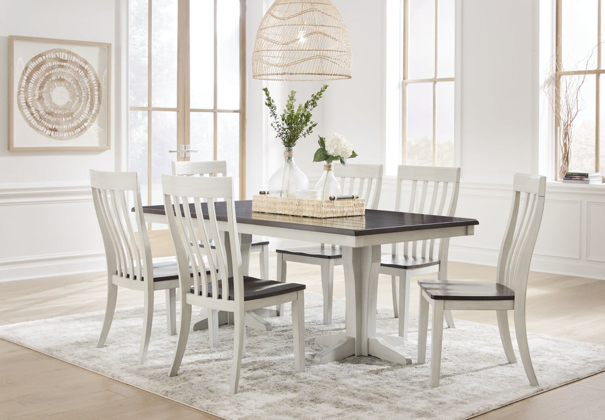 Darborn Dining Table and 6 Chairs - MyWaynesHome #