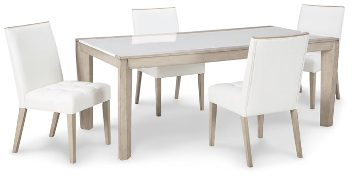 Wendora Dining Table and 4 Chairs - MyWaynesHome #