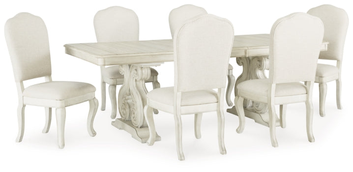 Arlendyne Dining Table and 6 Chairs - MyWaynesHome #