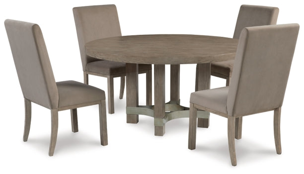 Chrestner Dining Table and 4 Chairs - MyWaynesHome #