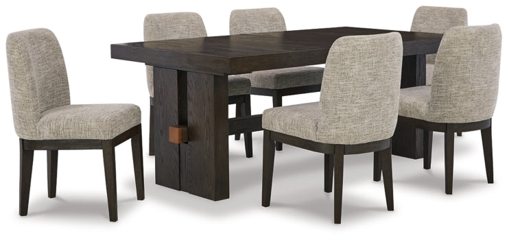 Burkhaus Dining Table and 6 Chairs - MyWaynesHome #