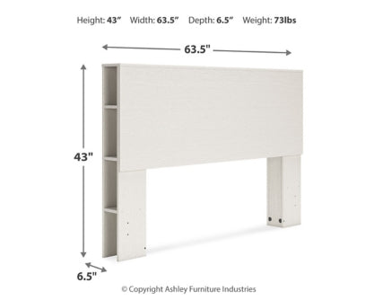 Aprilyn Queen Bookcase Headboard with Dresser and Chest - MyWaynesHome #