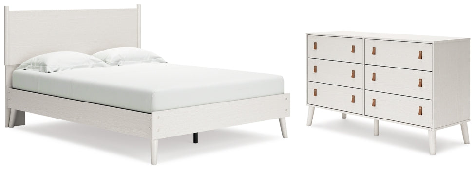 Aprilyn Queen Panel Bed with Dresser - MyWaynesHome #