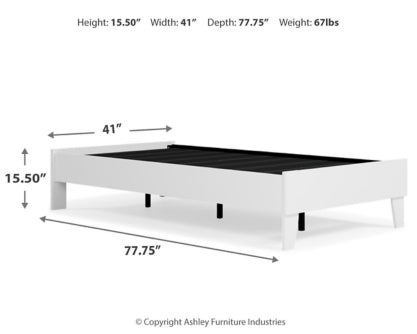 Piperton Queen Platform Bed - MyWaynesHome #