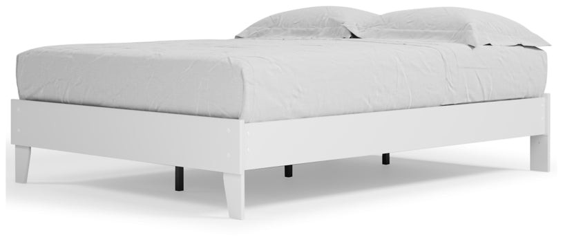 Piperton Queen Platform Bed - MyWaynesHome #