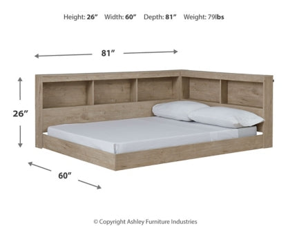 Oliah Twin Bookcase Storage Bed - MyWaynesHome #