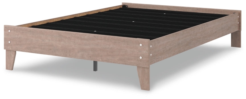 Flannia Queen Platform Bed - MyWaynesHome #